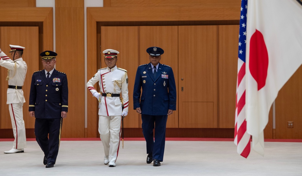 USSTRATCOM Commander Gen. Anthony Cotton visits Japan.  First overseas visit demonstrates ironclad commitment to allies