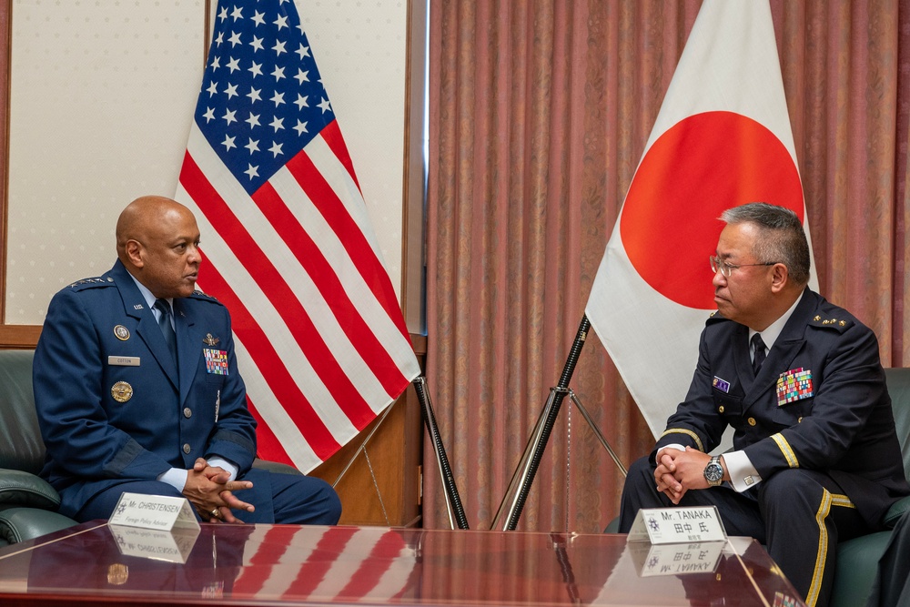 USSTRATCOM Commander Gen. Anthony Cotton visits Japan.  First overseas visit demonstrates ironclad commitment to allies