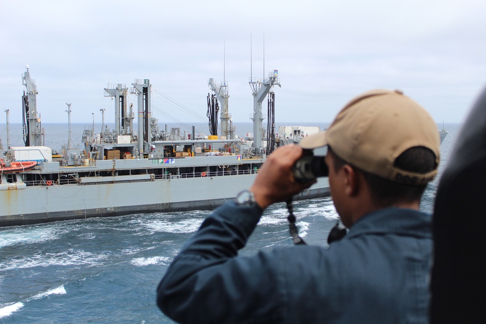Replenishment At Sea