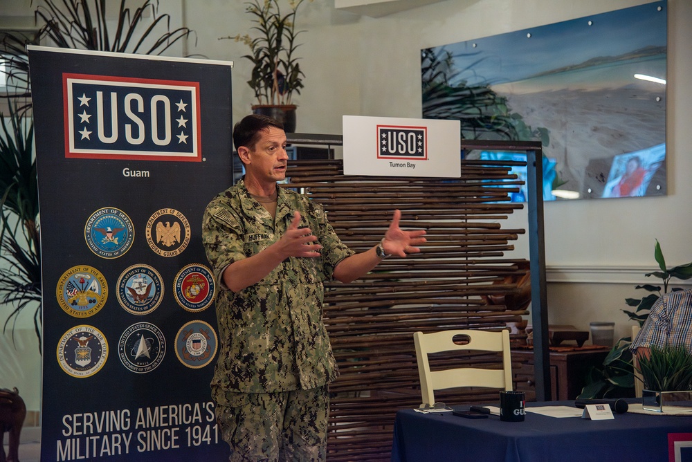 Military Leaders Meet USO Guam Advisory Council