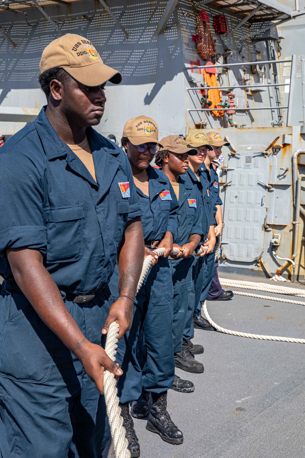 USS Benfold Returns to Home Port