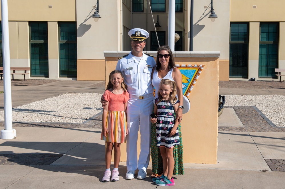 Public Works Officer Promotion on NAS Sigonella