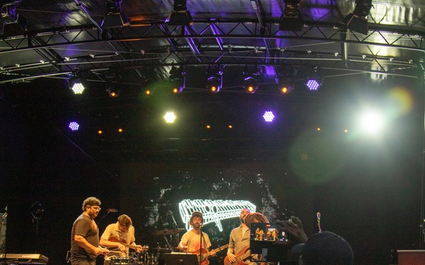 Music Group AJR Performs for Soldiers in Poland