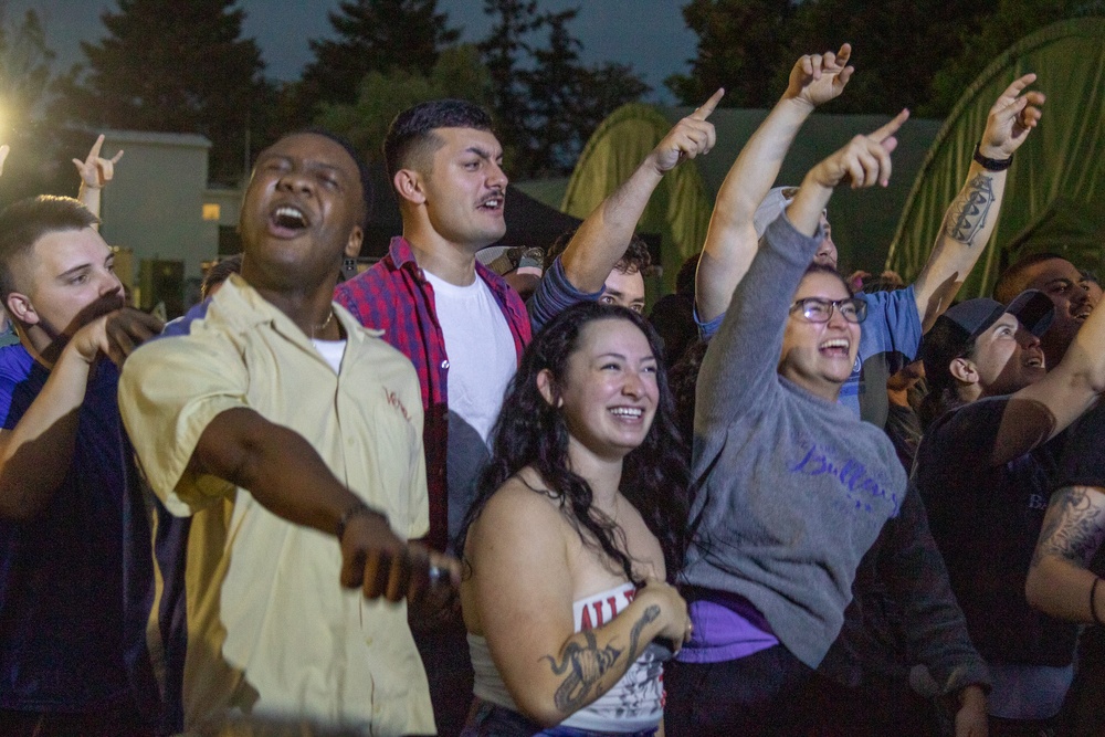 Music Group AJR Performs for Soldiers in Poland