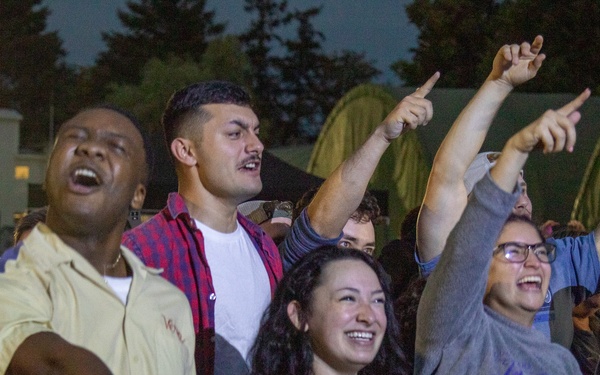 Music Group AJR Performs for Soldiers in Poland