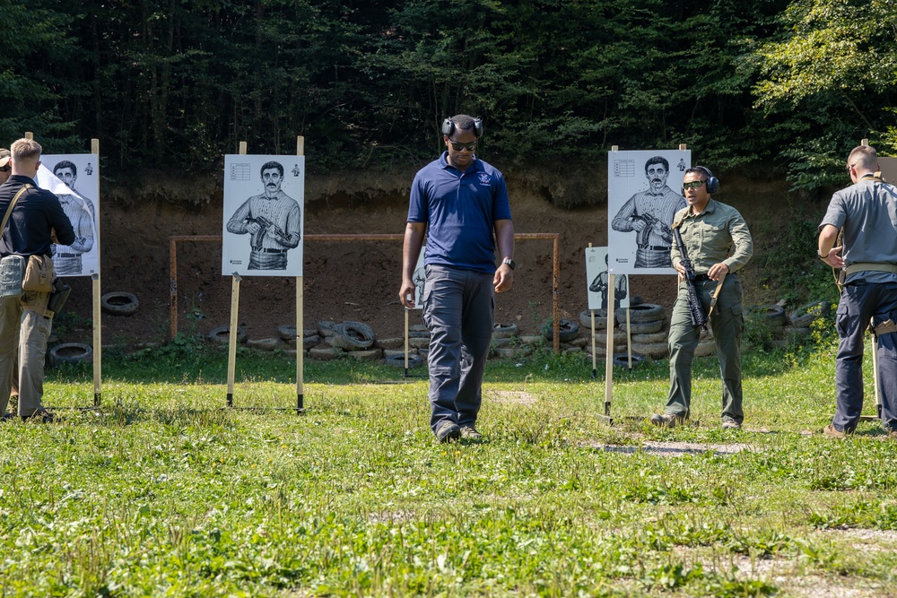 FASTEUR And MCESG 8 Conduct Live-Fire Exercise In Sarajevo