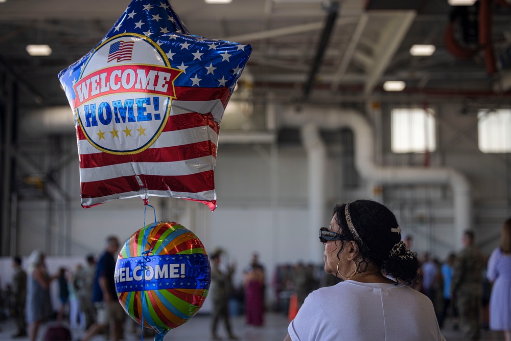 Labor Day reunion: Rhode Warriors return from AFRICOM deployment