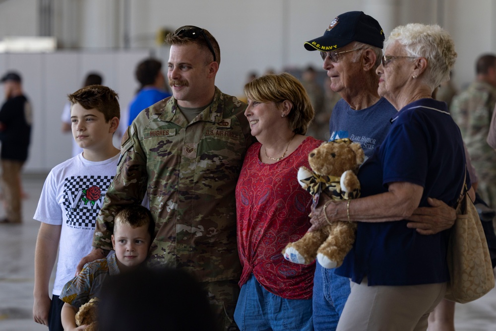 Labor Day reunion: Rhode Warriors return from AFRICOM deployment