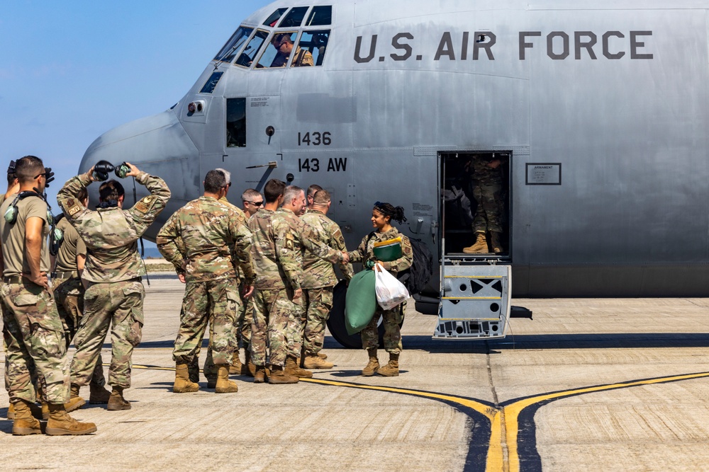 Labor Day reunion: Rhode Warriors return from AFRICOM deployment