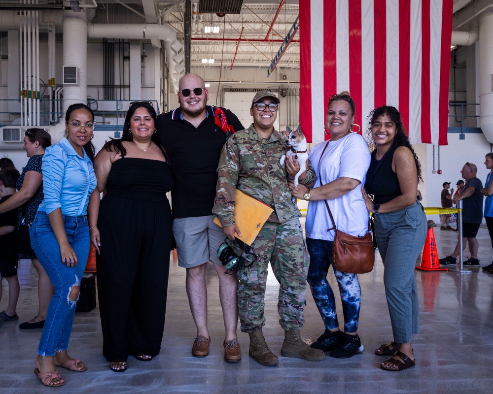 Labor Day reunion: Rhode Warriors return from AFRICOM deployment