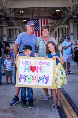 Labor Day reunion: Rhode Warriors return from AFRICOM deployment
