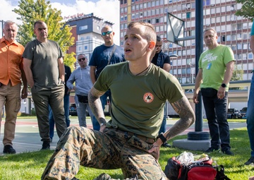 FASTEUR TCCC training with Bosnian LGF