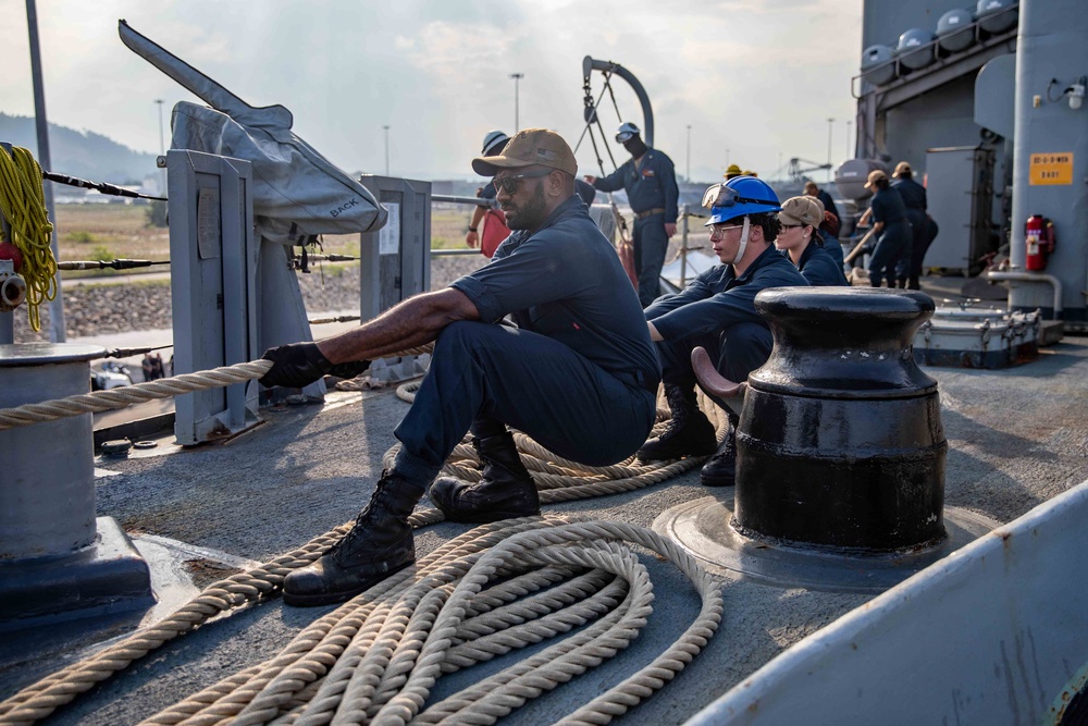 Pacific Partnership 2023: USS Pearl Harbor Arrives in Malaysia
