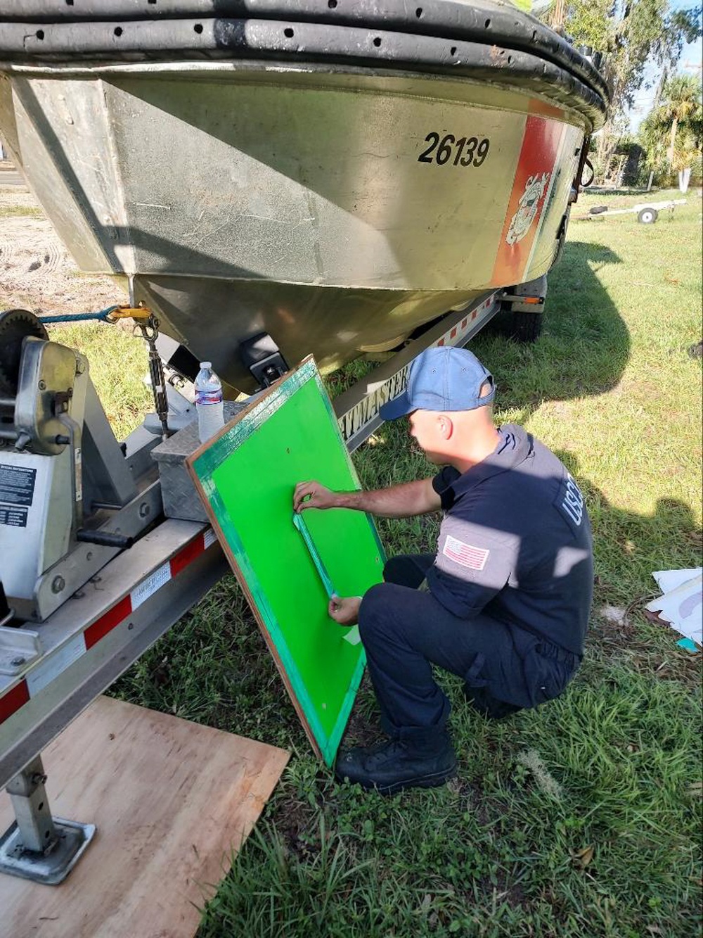 Coast Guard conducts aids to navigation repairs following Hurricane Idalia