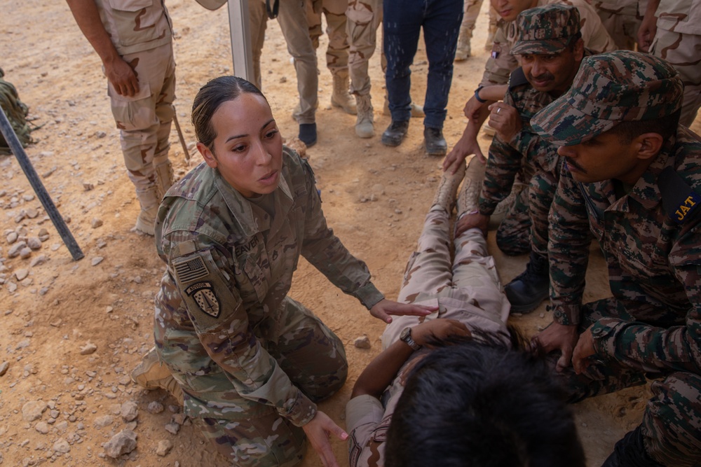 Bright Star 2023 medical situational training exercise