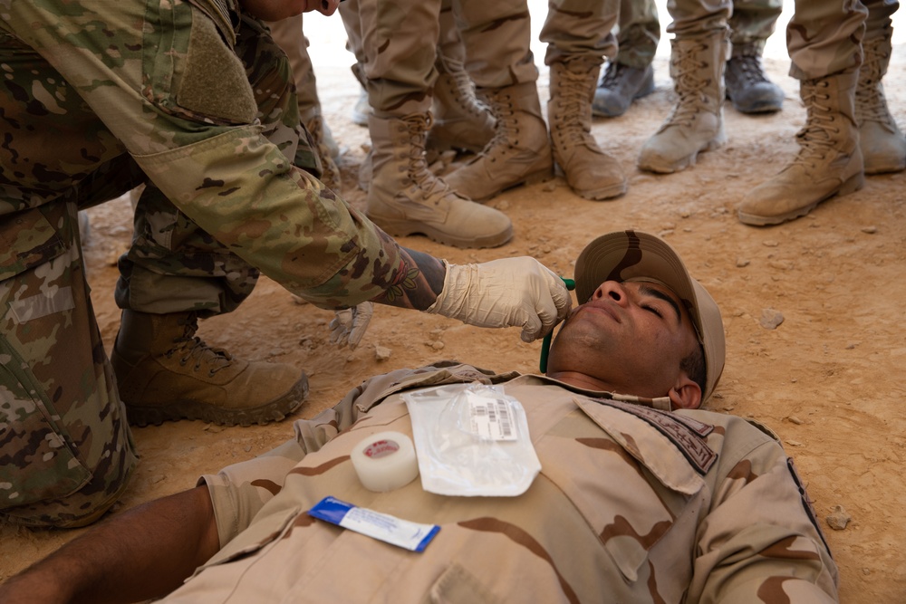 Bright Star 2023 medical situational training exercise