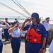 Coast Guard Cutter Eagle welcomes dignitaries aboard in New York Harbor