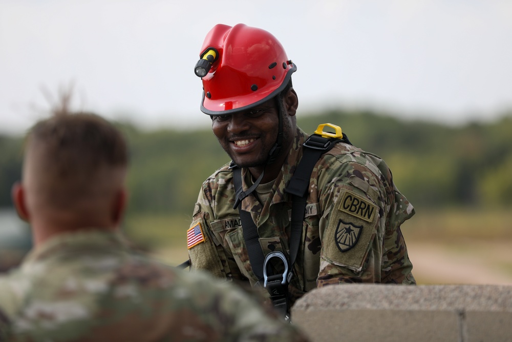 55th CERFP Search Rescue Conduct Training Missions on Camp Ripley Training Center