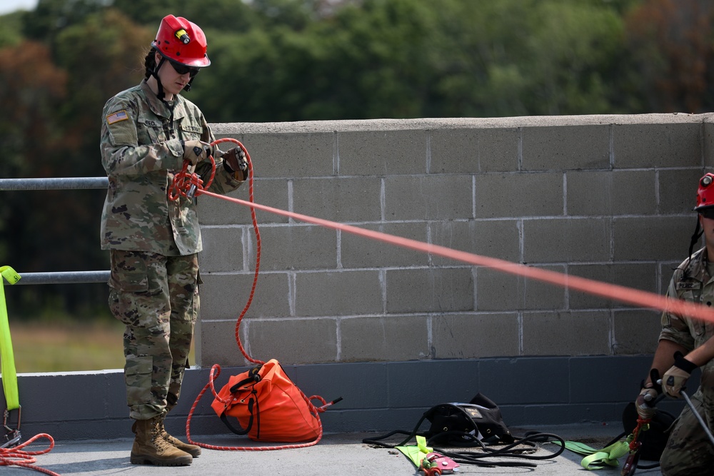 55th CERFP Search Rescue Conduct Training Missions on Camp Ripley Training Center