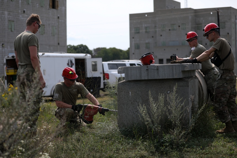 55th CERFP Search Rescue Conduct Training Missions on Camp Ripley Training Center