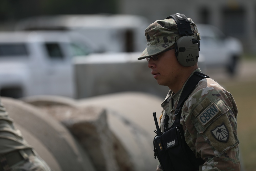 55th CERFP Search Rescue Conduct Training Missions on Camp Ripley Training Center