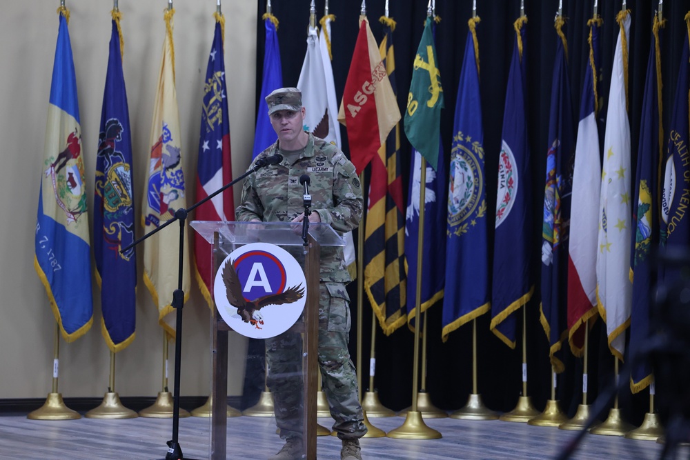 Change of Responsibility for ASG-KU, Camp Arifjan, September 2023