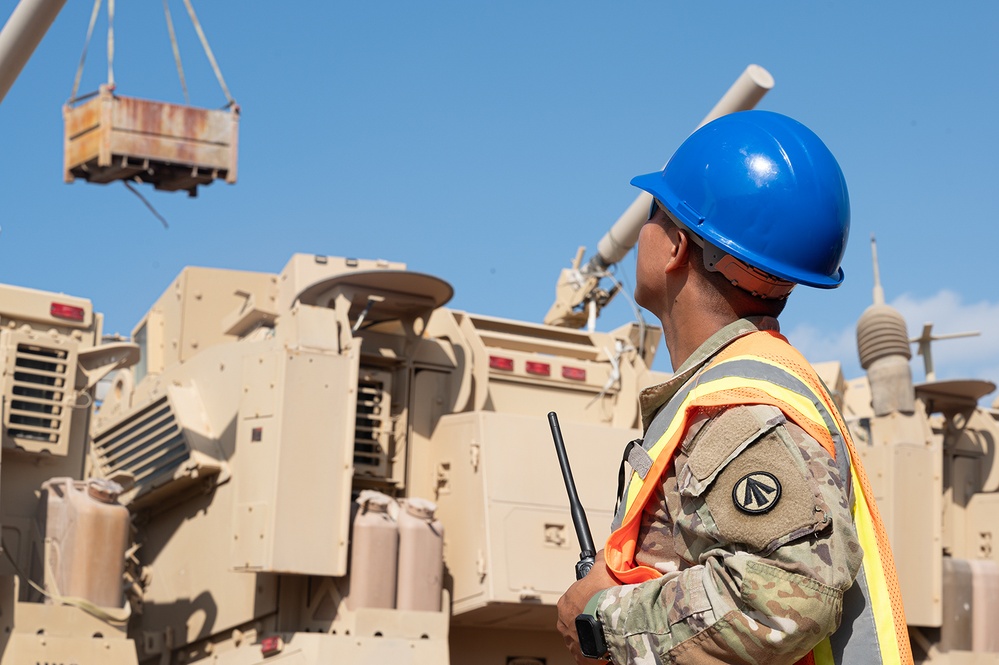 USARCENT and Egyptian Armed Forces Perform Port Operations During Bright Star 2023