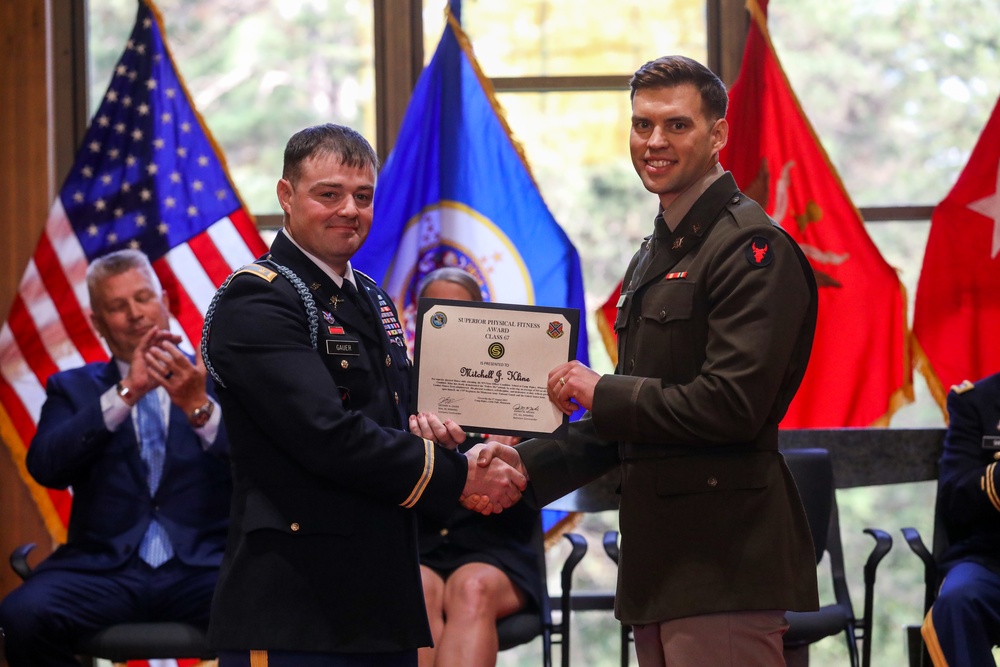 OCS Class 67 Graduates at Camp Ripley Training Center