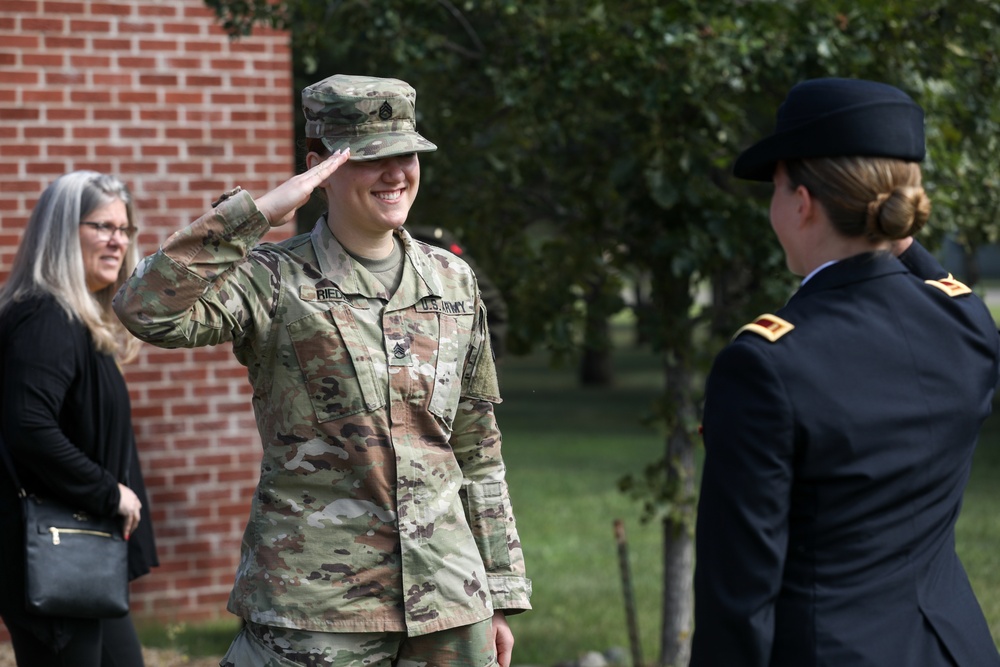 OCS Class 67 Graduates at Camp Ripley Training Center