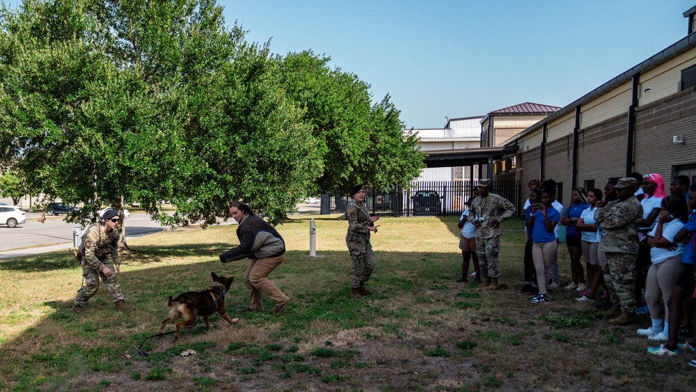 Meridian HS JROTC immerses in 81st TRW mission