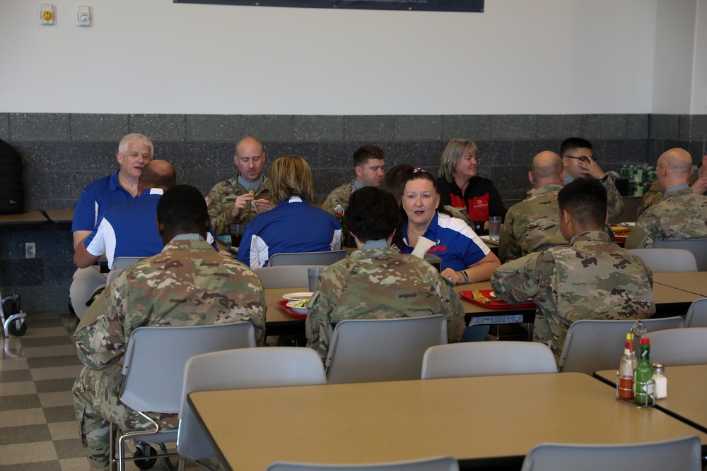 National VFW Auxiliary President, Carla Martinez, Visits Camp Ripley Training Center