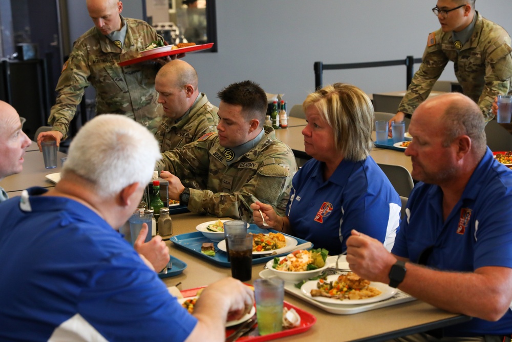 National VFW Auxiliary President, Carla Martinez, Visits Camp Ripley Training Center