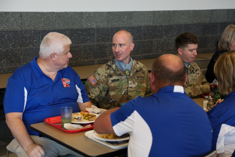 National VFW Auxiliary President, Carla Martinez, Visits Camp Ripley Training Center