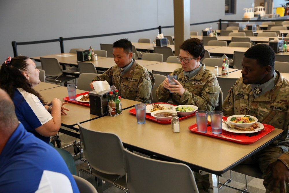 National VFW Auxiliary President, Carla Martinez, Visits Camp Ripley Training Center