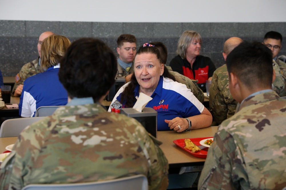 National VFW Auxiliary President, Carla Martinez, Visits Camp Ripley Training Center