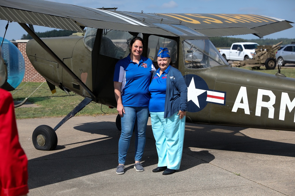 National VFW Auxiliary President, Carla Martinez, Visits Camp Ripley Training Center