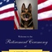 MWD Gamma Retirement Ceremony Program