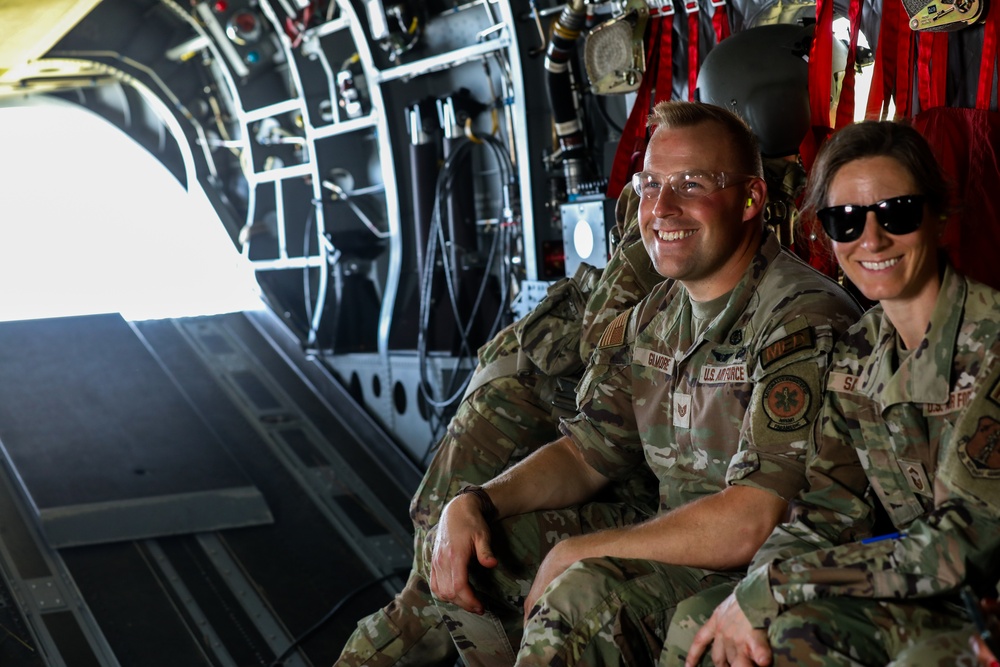 Airmen from the 133rd Airlift Wing conduct Joint MEDEVAC with Army Aviators