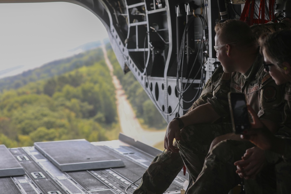 Airmen from the 133rd Airlift Wing conduct Joint MEDEVAC with Army Aviators