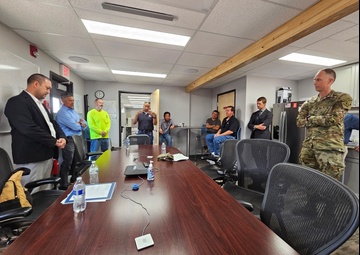 LA District commander visits district projects, people