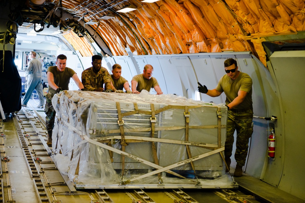 60th AMW Coducts Cargo Movement at Mountain Home AFB