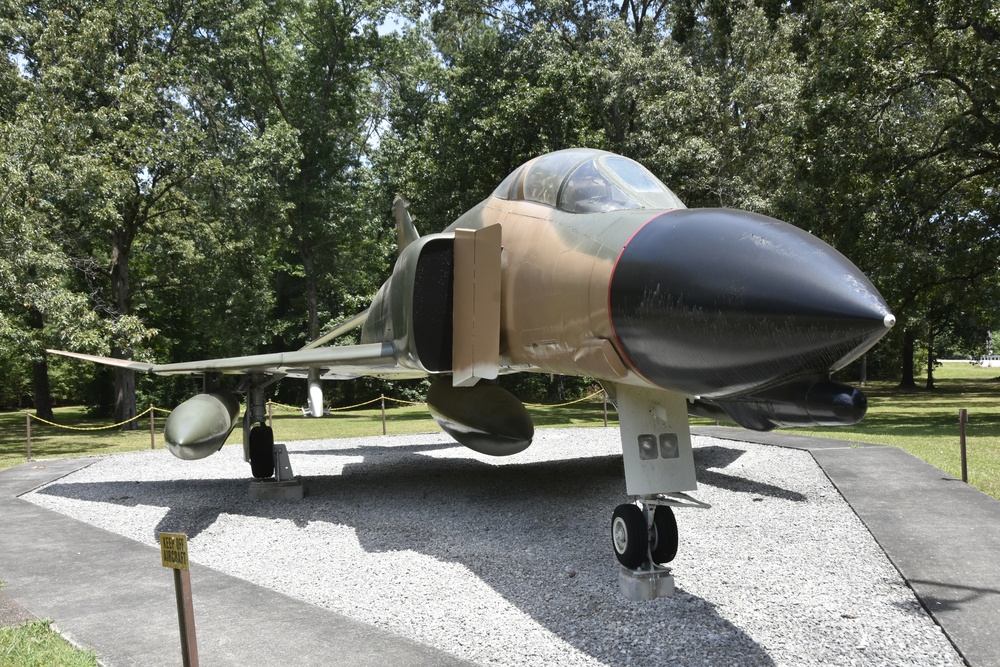 F-4C Phantom II display at Arnold AFB honors Wynne and Golberg