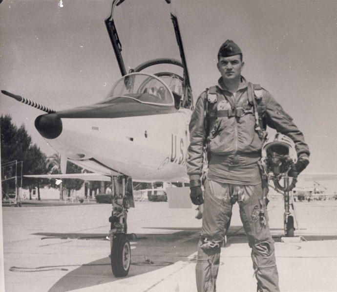 F-4C Phantom II display at Arnold AFB honors Wynne and Golberg