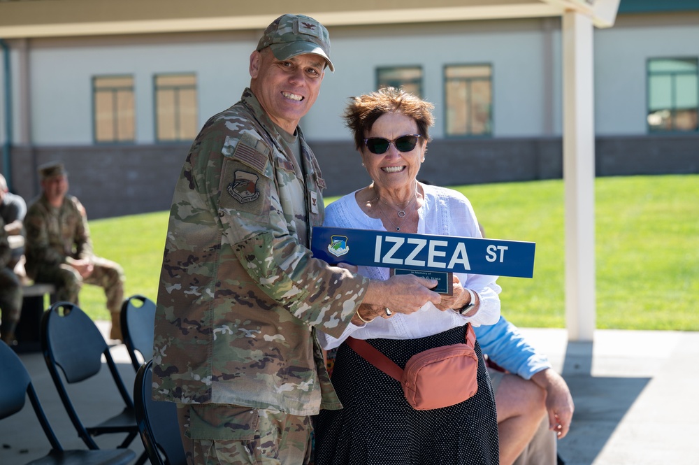 Fallen Airman honored in rededication ceremony