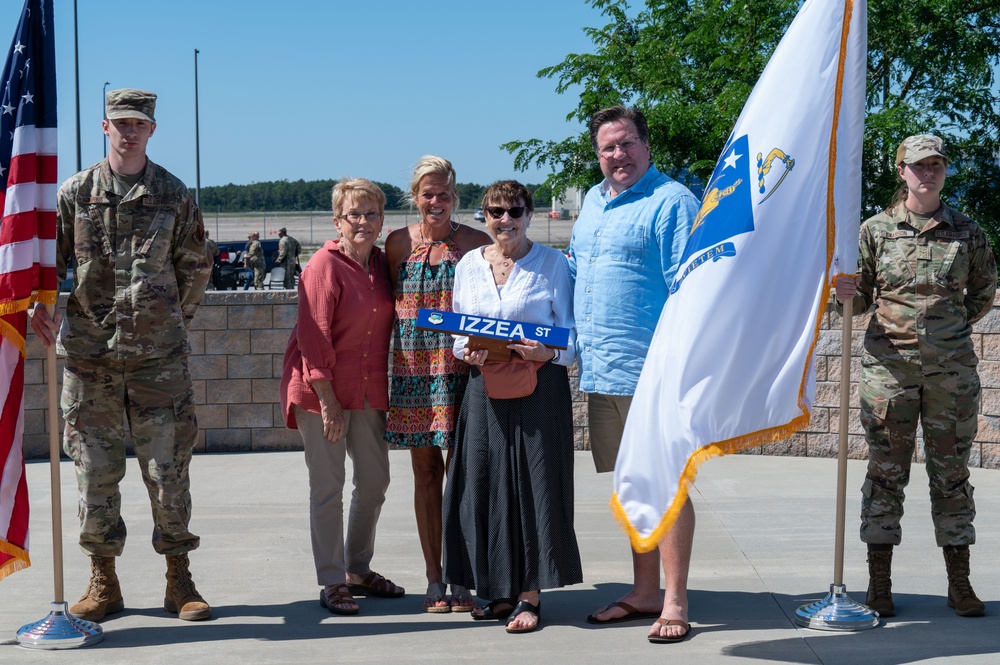 Fallen Airman honored in rededication ceremony