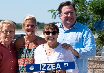 Izzea Street rededicated to fallen Air Force pilot