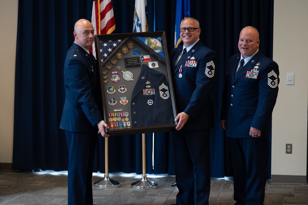 Chief Master Sgt. Patrick Simpson retires after 26 years of service