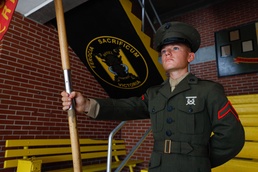 4’ 7” Marine Stands Tall as Lead Series Guidon