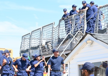U.S. Coast Guard Cutter Tampa returns home following 67-day patrol in the Florida Straits and Windward Passage