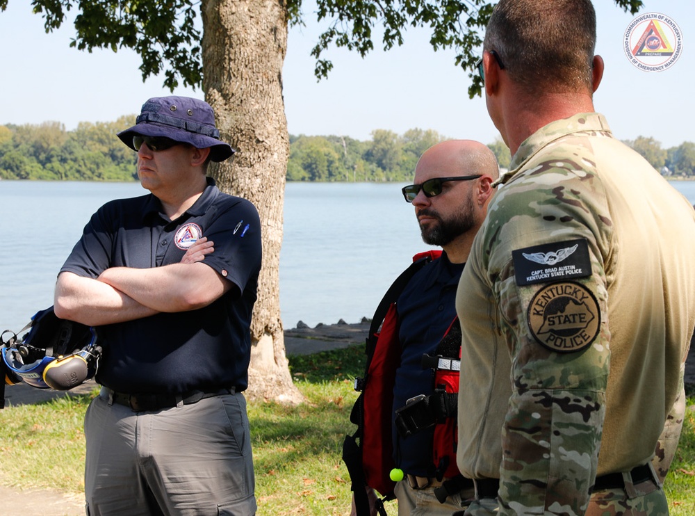 KYEM partners with KSP for Lifesaving Swift Water Hoist Training